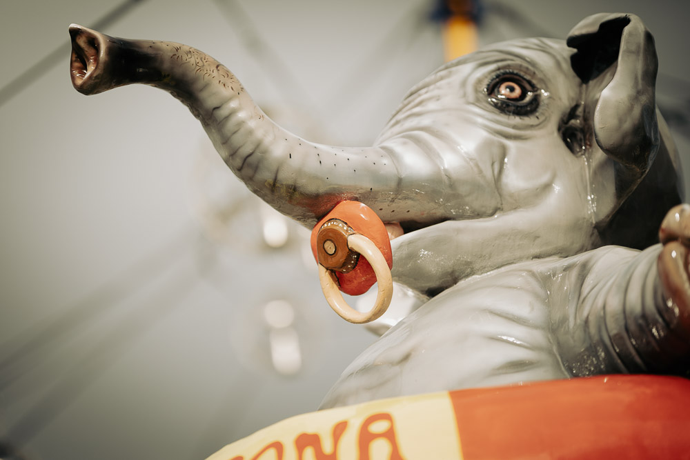 Elefantenstatue aus dem Prater