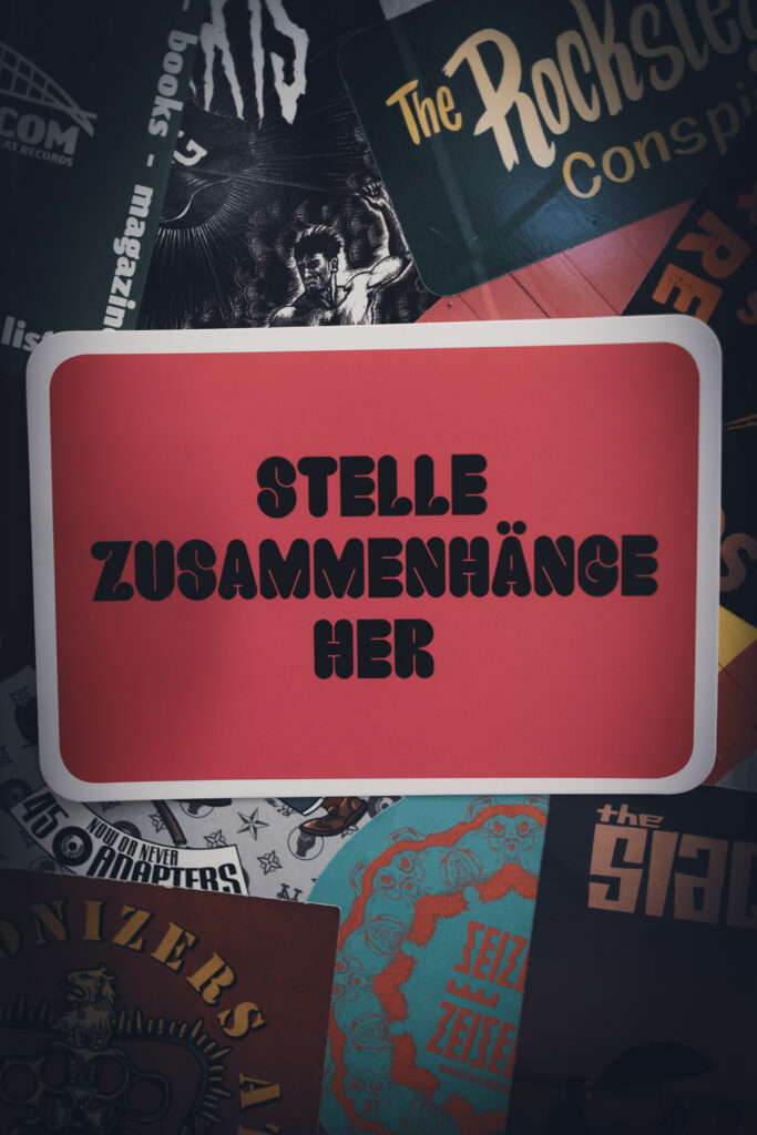 Und wieder viele Sticker