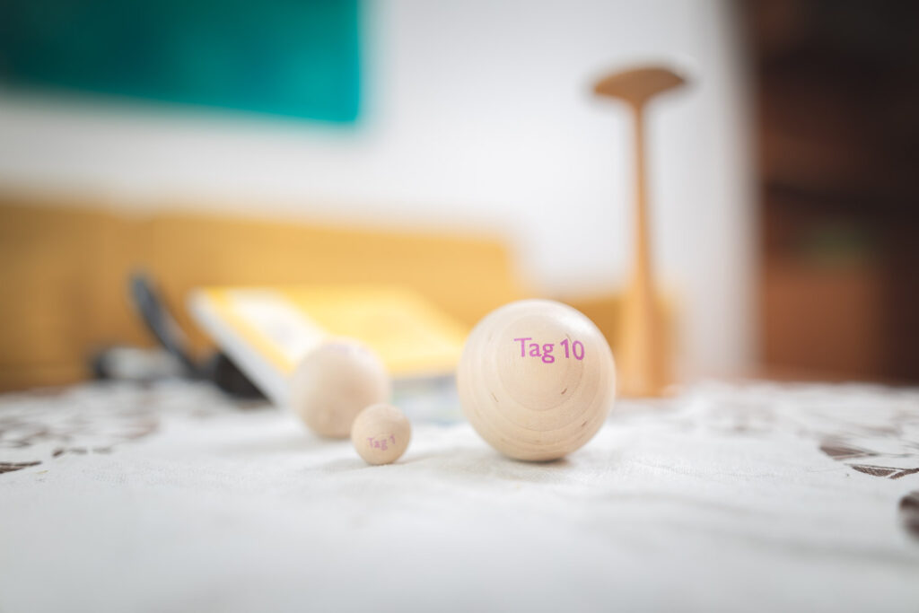 Utensilien einer Hebamme