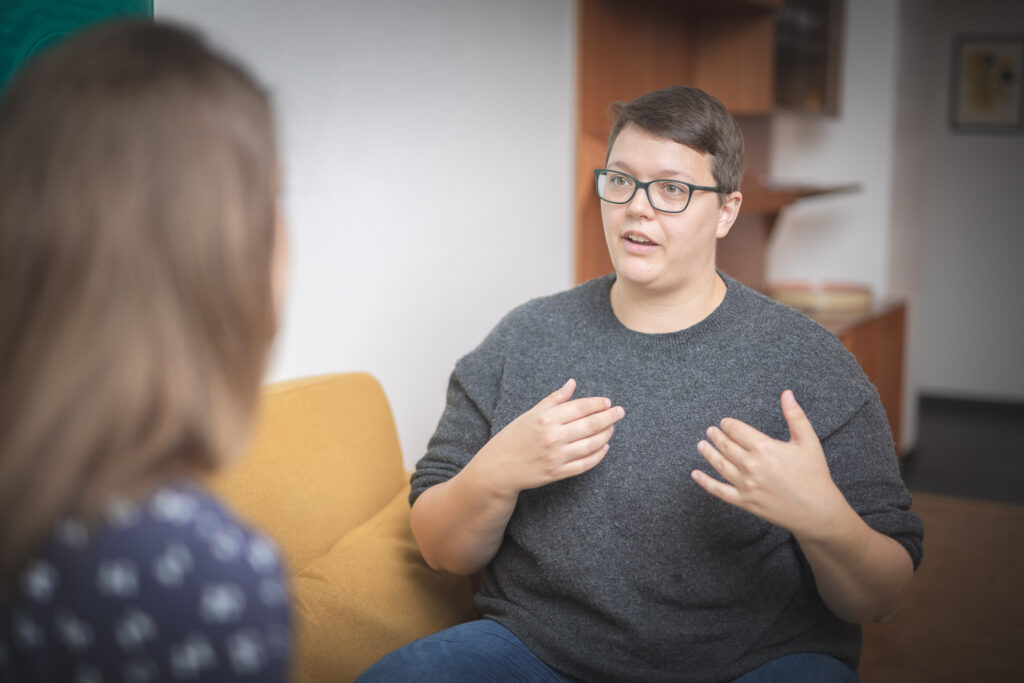 Mutter-Kind Gespräch